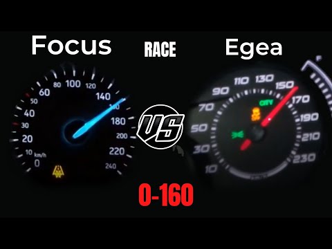 Ford Focus 1.6 Ti-VCT 125 Hp PowerShift 125 Hp VS Fiat Egea 1.6 E-Torq 110 Hp 0 160 Hız deneme Yarış