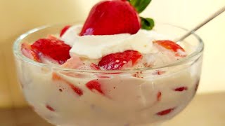 DELICIOSAS FRESAS CON CREMA