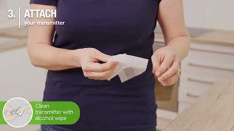 Inserting your sensor and attaching a transmitter