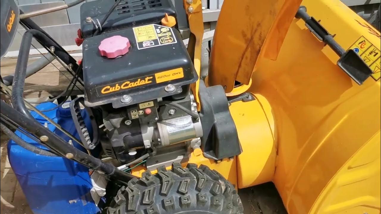 Cub Cadet 530 HD SWE 12 h.p. YouTube