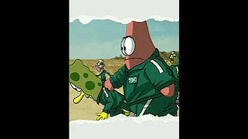 ظهور لعبة الحبار في كرتون سبونج بوب Squid Game 
