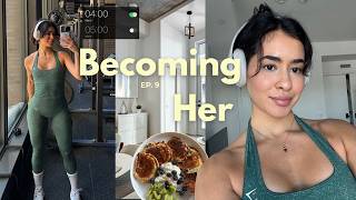4 AM Productive routine Falling back in LOVE with the gym Becoming Her Ep 9