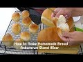 How to Make Bread in the Ankarsrum Stand Mixer | 4 Loaves of Homemade White Sandwich Bread