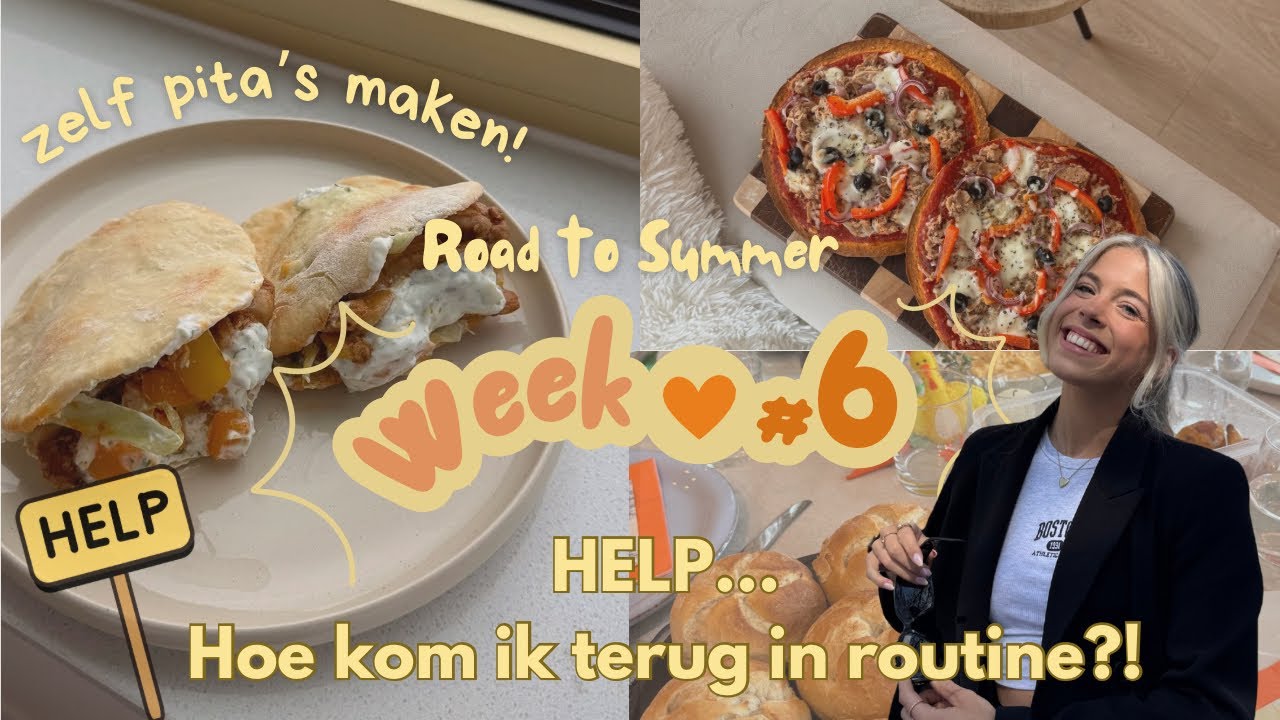 3 Tips Om Weer In Routine Te Komen! - Road to Summer - Week 6 | Kim van der Most