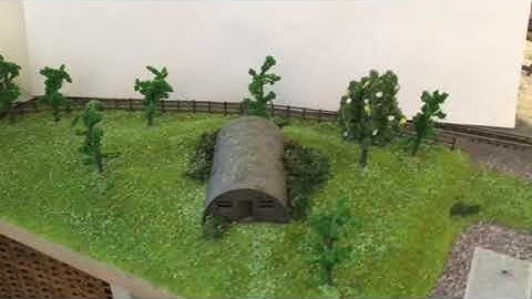 How to build a model railway/railroad part 7- creating scenery