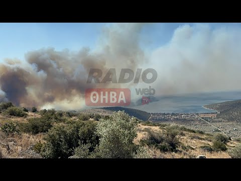 Εκτός ελέγχου η πυρκαγιά στα Χώστια - Μήνυμα 112 για απομάκρυνση από Σαράντι