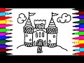 Castle Coloring Pages for Kids