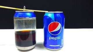 Шок! Банка  Pepsi стала прозрачной?! Удивительный эксперимент