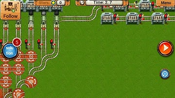 Train Track Maze - Train Pass Through Safely - Android Gameplay #1531