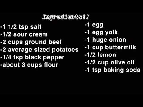 Video: How To Make Tatar Meat Pie