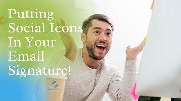 How to Add Social Media Icons to Email Signatures