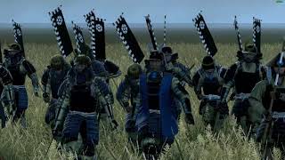 Shogun 2 - Battle Difficulty Combat Effect Demonstration @VoloundExpounds