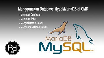 Menggunakan Database MySQL/MariaDB di CMD Windows 10