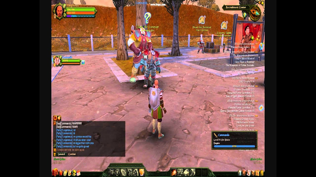 Giant Orc Glitch-Allods Online