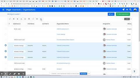 Vtiger 8 How To Merge Contacts
