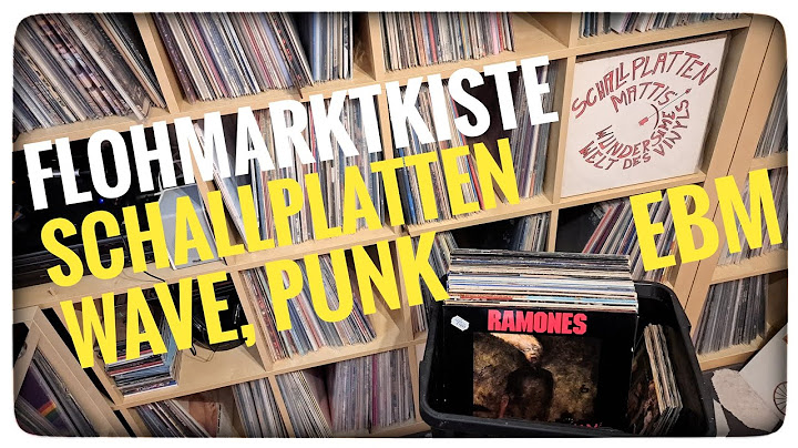 FLOHMARKT SCHALLPLATTEN Wave, Punk, EBM für 50 € #schallplatten #flohmarkt #vinyl