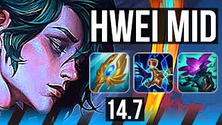 HWEI vs TRISTANA (MID) | 9/0/10, Legendary, 400+ games | BR Challenger | 14.7