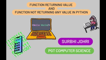 Working with functions - Function returning value and Function not returning any value in python