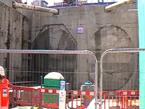 Victoria Dock Portal, TBM Breakthrough 1