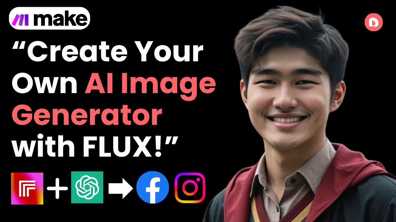 Create Your Own AI Image Generator with FLUX! (100% Automated!)