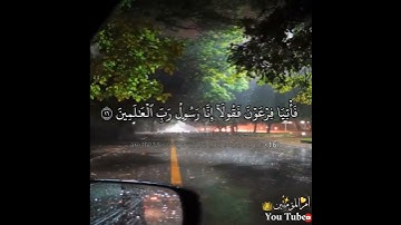 راحة نفسية 🌸- حالات واتس اب دينية - ستوريات قرآن كريم🌸 - مقاطع انستغرام دينية قصيرة - سورة الشعراء