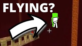 How to FLY like DREAM in Minecraft manhunt!