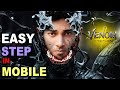 VENOM PHOTO EDITING | IN MOBILE | FREE PNG | How to edit my  Photo with VENOM concept |