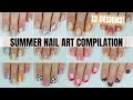 Summer Nail Art Compilation // 13 Nail Art Designs for Summer | Elizabeth Anne