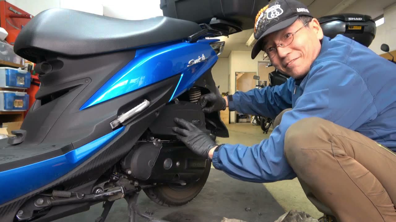 SUZUKI スウィッシュ 定期点検　 エアクリーナー 駆動系の点検