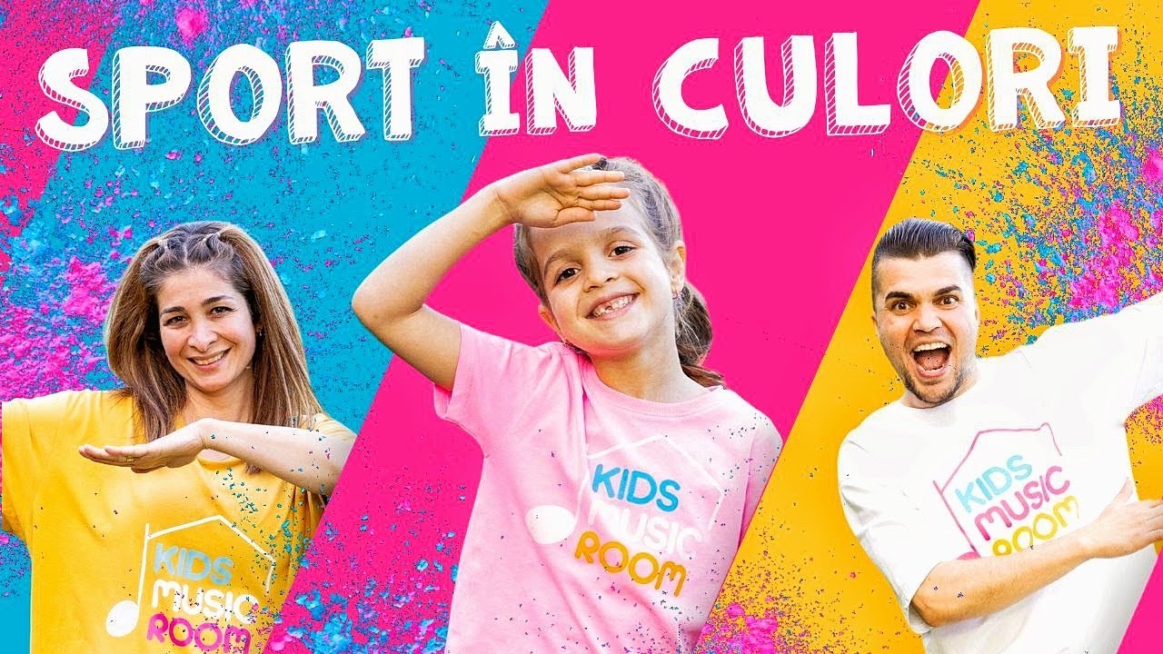 HAI LA SPORT 🏃 /// Cântecul Culorilor  🎨  // Kids Music Room