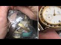 “opening” thrift store BAG OF WATCHES ( ESQ, musical Mickey watch found)
