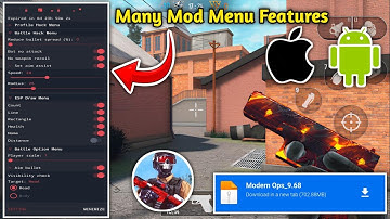 Modern Ops Gun Mod Apk 2025 V9.68 - Aim Bullet & No Recoil