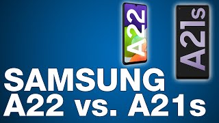 Samsung Galaxy A22 vs. Samsung Galaxy A21s (deutsch)