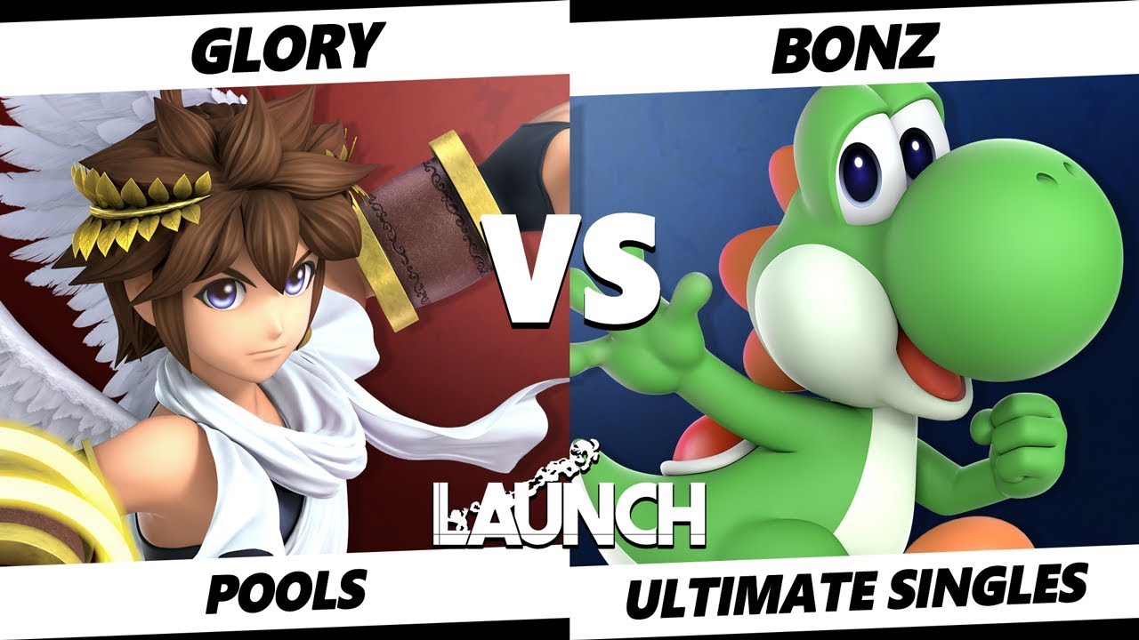 Launch Smash Ultimate - Glory (Pit) VS Bonz (Yoshi) SSBU Pools