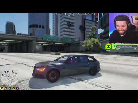 Tommy T Hits A Wicked RS6 Jump/Ramp | GTA RP NoPixel 3.0