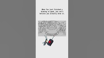 When you drew something that is too good to be real!