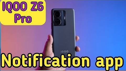 Turn Off Notification In Iqoo Z6 Pro,Notification Settings In Iqoo Z6 Pro,Technical Mind Support,
