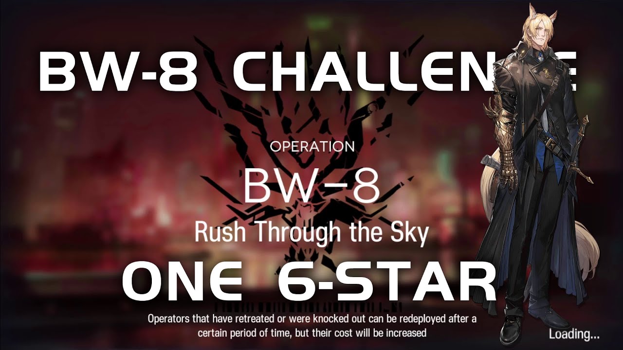 BW-8 CM Challenge Mode | Ultra Low End Squad | It's Been A While | 【Arknights】