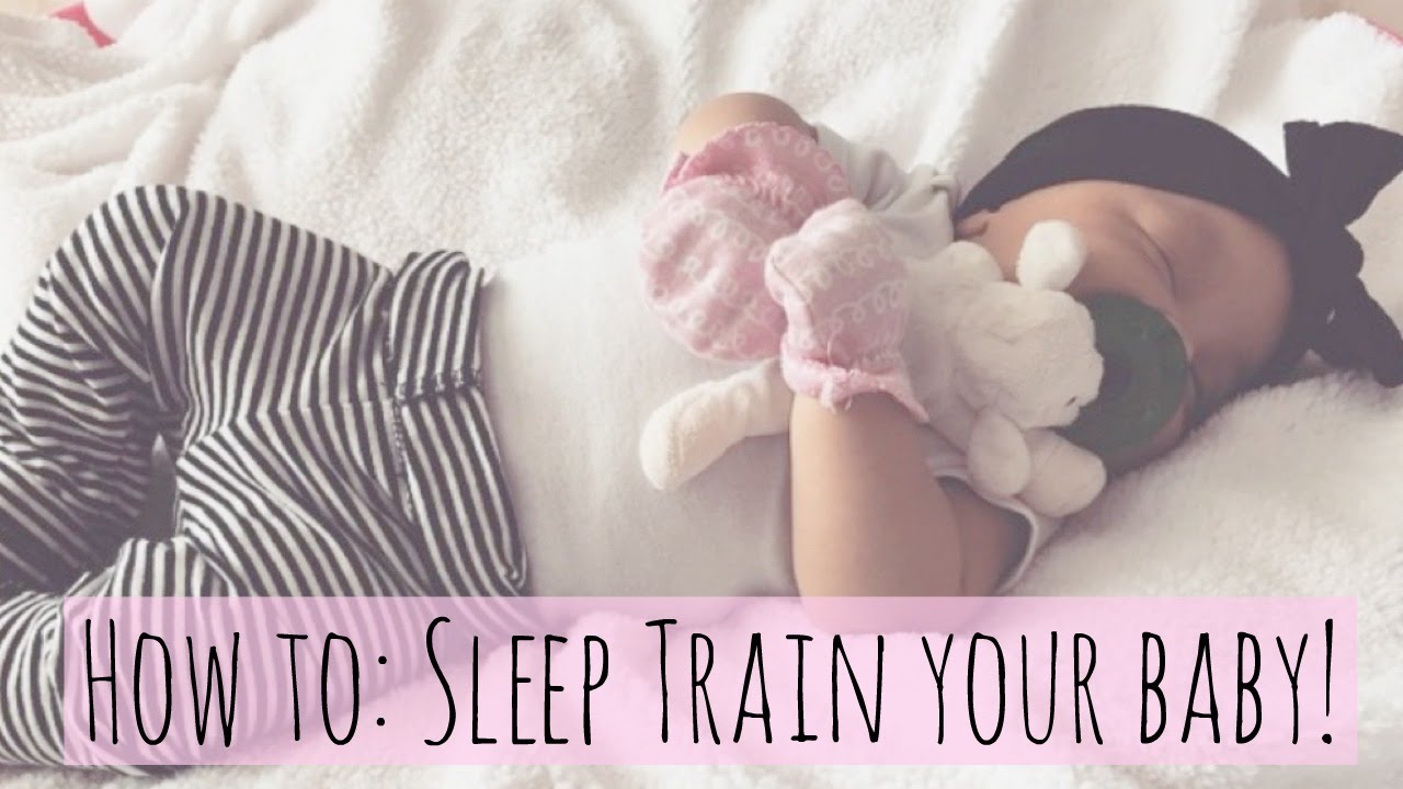 How I sleep trained my baby! Getting baby to self soothe YouTube