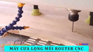 Máy Cưa Lọng Mũi Router Cnc | Cnc Curve Saw Milling Machine | Quốc Duy