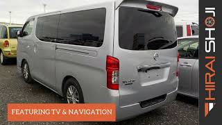 Nissan | NV350 | 2016 | Silver | 2000cc | Hirai Shoji | Japanese Used Cars | Global Car Exporter