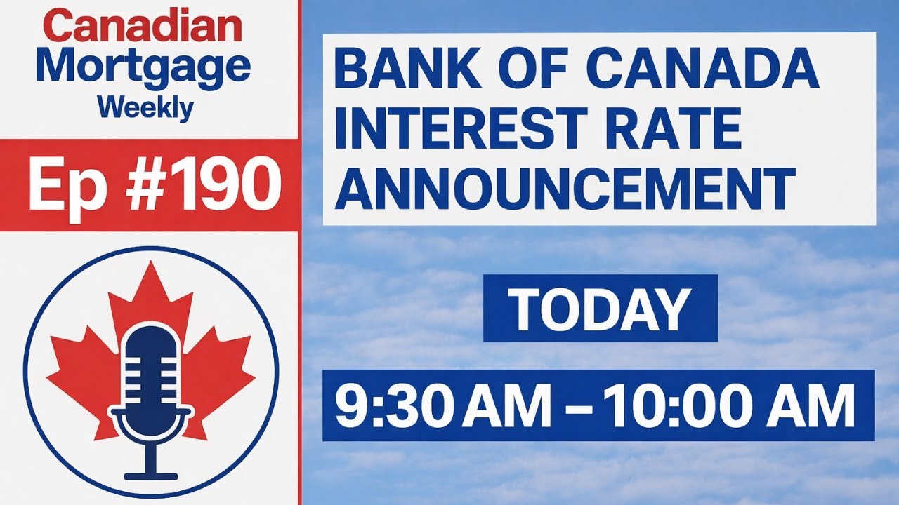 Bank of Canada Interest Rate Announcement LIVE