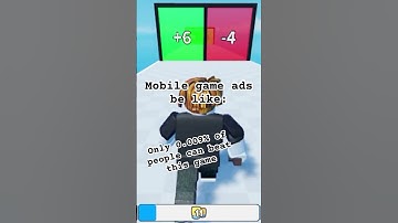 Mobile game ads be like: #trend #ad #meme #coems #funny #shorts #fyp #fypシ #roblox