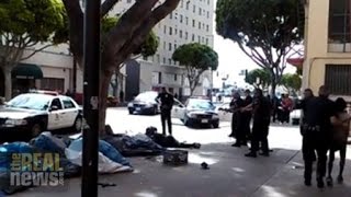 LAPD Shooting of Unarmed Homeless Man Underscores Holder's Failures