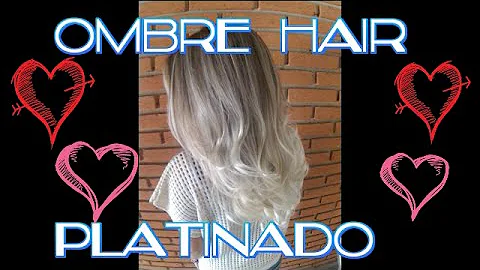 Como fazer mechas platinadas ombré hair?