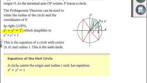 30-1 Trig Func 6.1b (Trig Ratios for any angle in Standard Position)