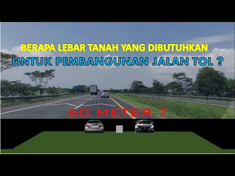 Video: Berapa lebar jalan ADA?