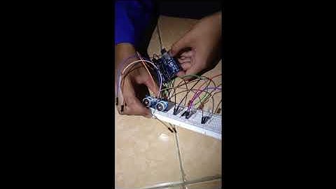 Arduino - Menampilkan Jarak Pada Serial Monitor dan Nyala Led