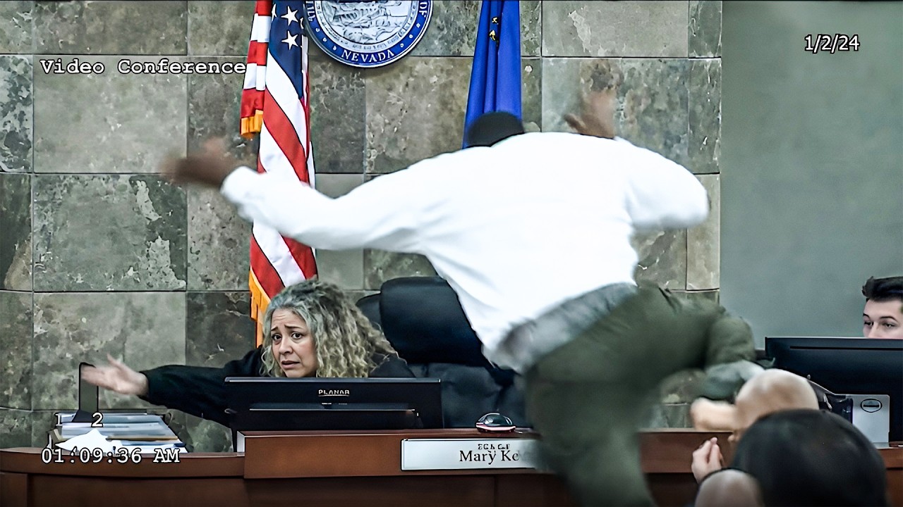 When Criminals ATTACK Judges In Court
