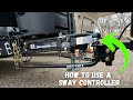 How to Use a Sway Bar Controller on your RV Travel Trailer